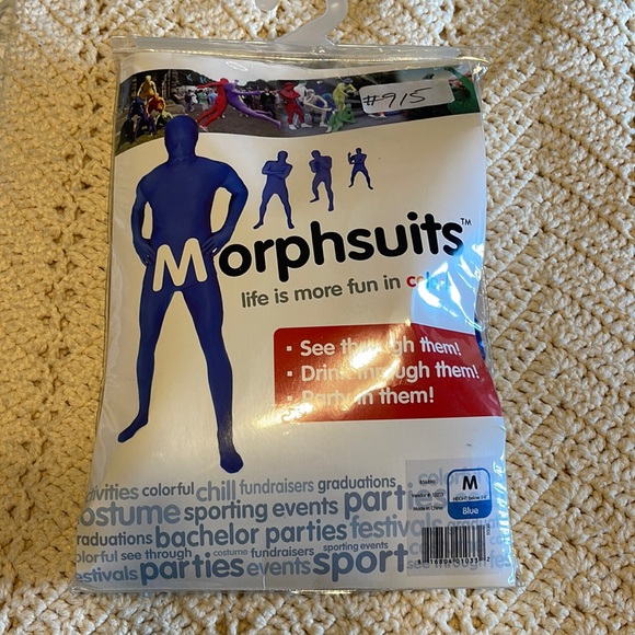 Other - Morph suit size medium blue